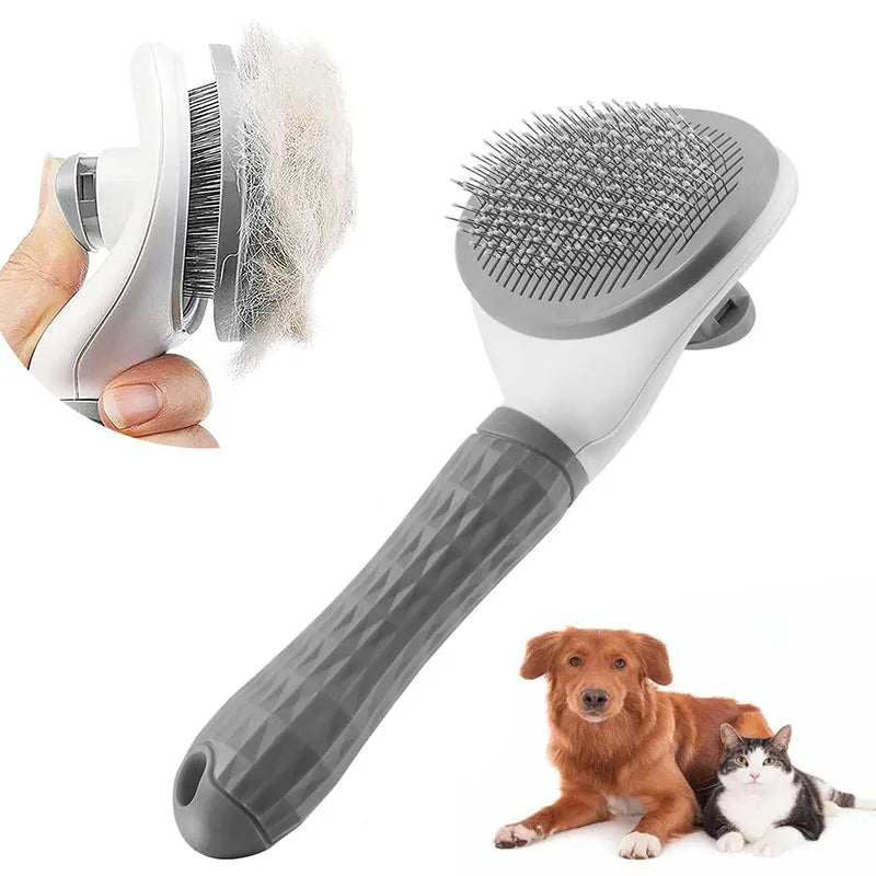 Pet Deshedding Grooming Brush